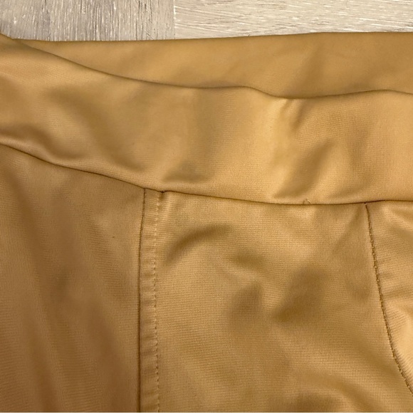 Baby Phat Tan Mustard Gold Casual Flared Track Pants - Picture 6 of 11